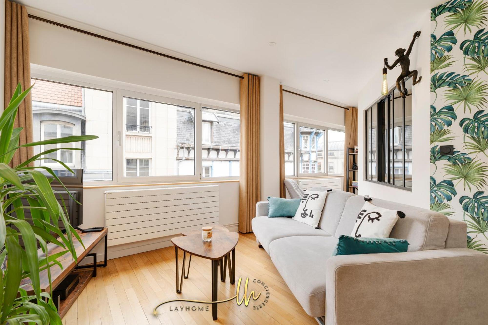 Chaleureux, Lumineux Et Confortable F2 Renove En Plein Coeur De Nancy Eksteriør billede